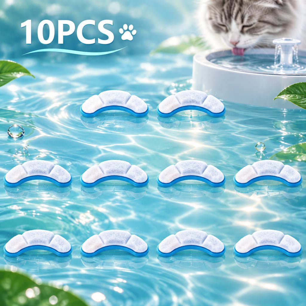Filtre fontaine eau chat 10 filtres