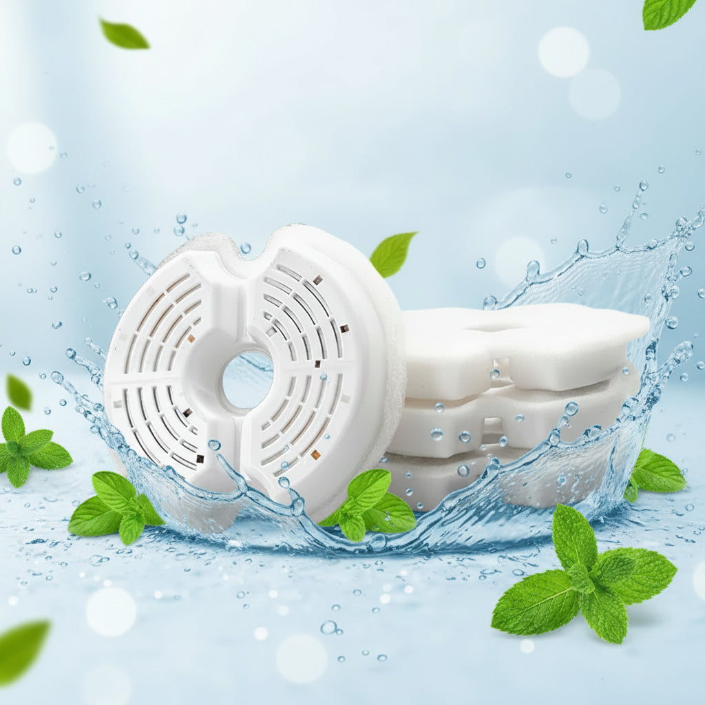 les filtres blanc compatible avec la fontaine à eau chat