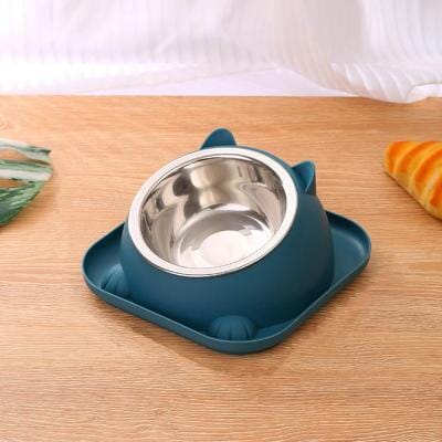 Gamelle Chat - CatTiltProof™ - Bleu - L'Univers Du Chat