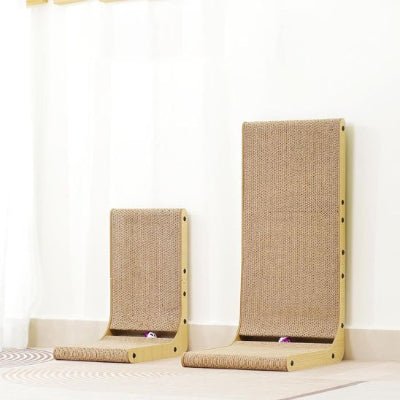 Griffoir pour chat en L disponible en plusieurs tailles