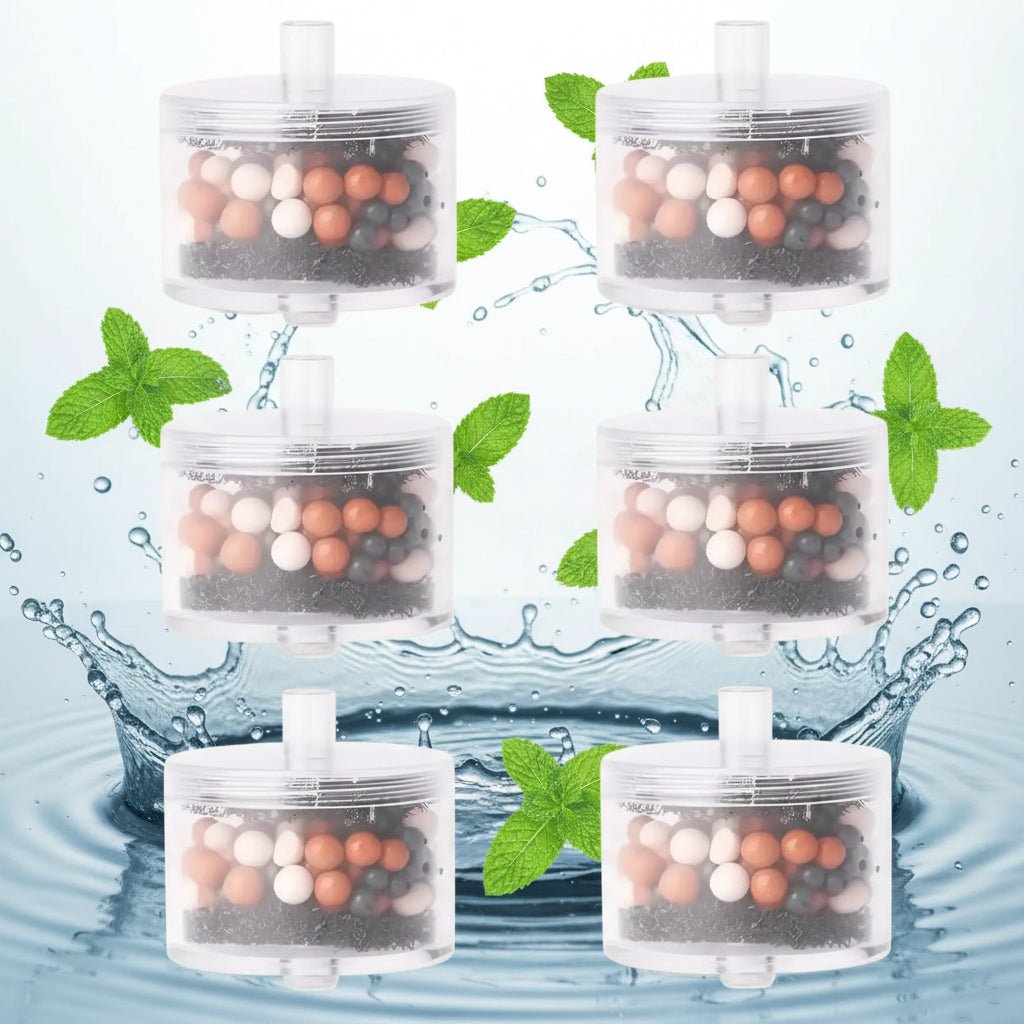 six pièces du filtre de la fontaine a eau pour chat ceramique