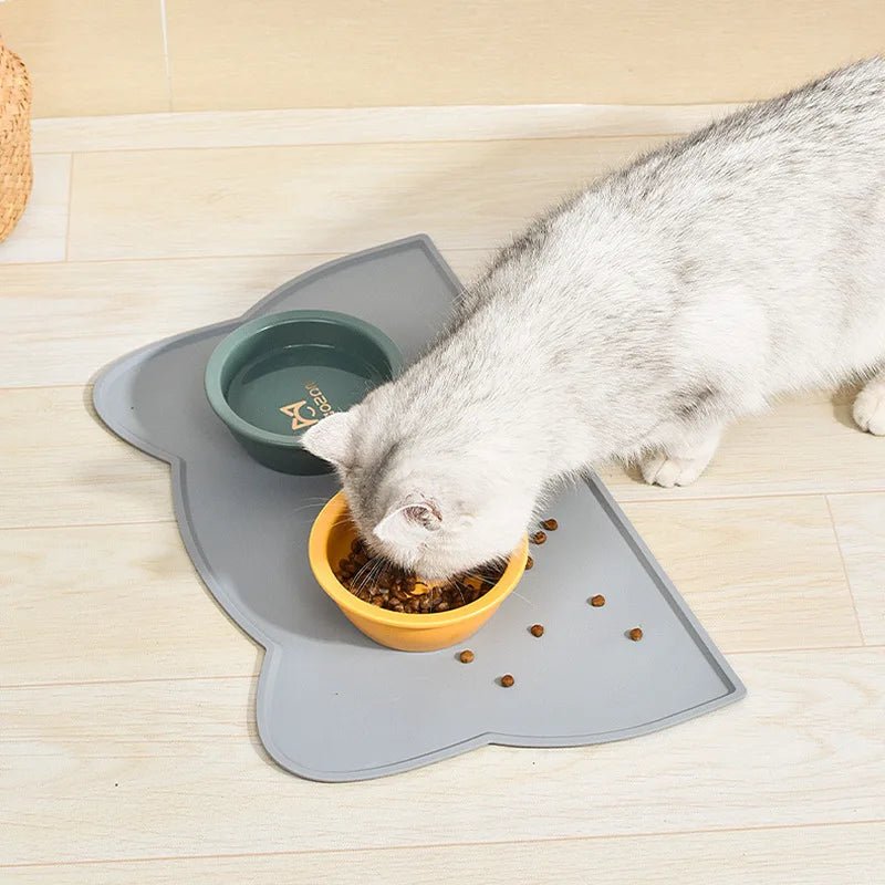Tapis Silicone - WaterproofPetMat™ - Gris - L'Univers Du Chat