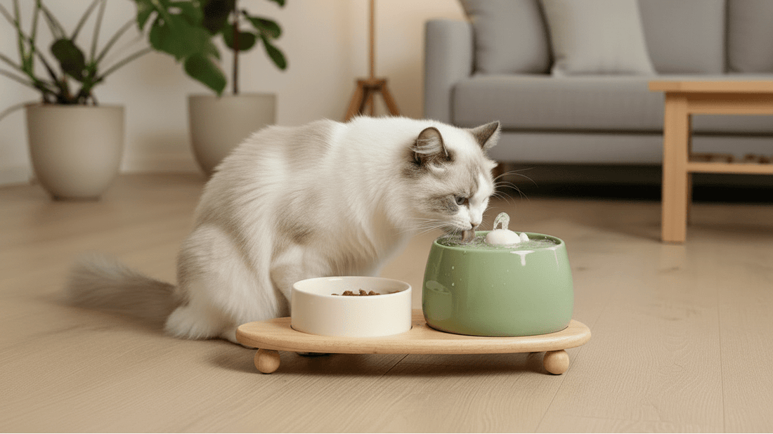 Fontaine à eau céramique pour chat : guide complet pour bien choisir - L'Univers Du Chat