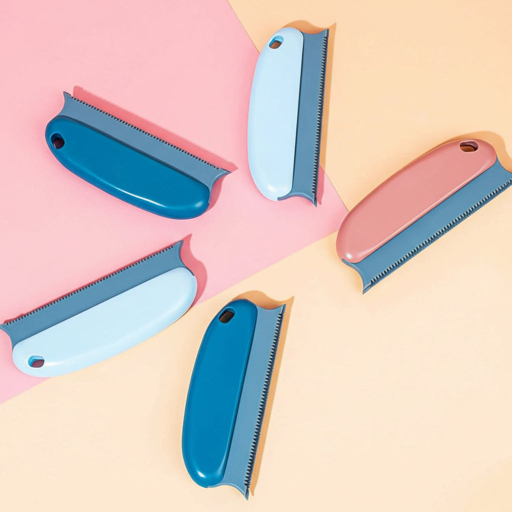 5 pièces de la brosse pour enlever poils de chat 