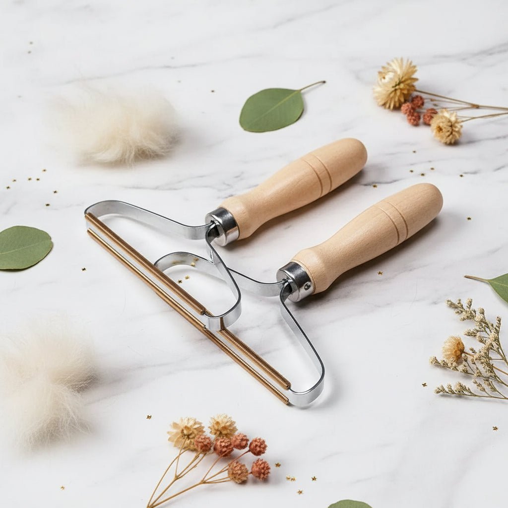 brosse anti poil présenter sur le comptoir