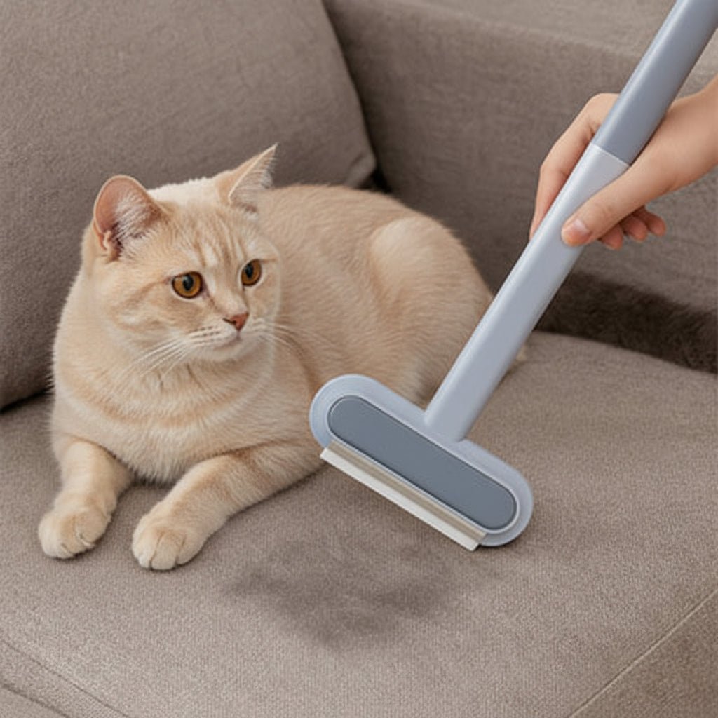 brosse anti poil sur canapé