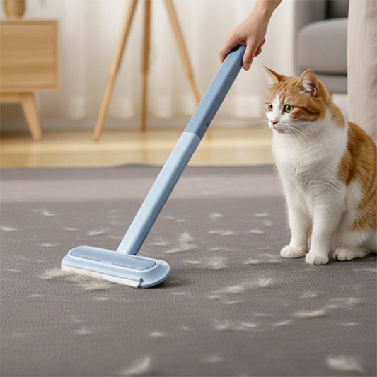 brosse anti poil sur tapis