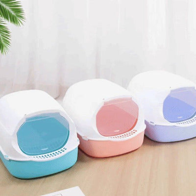 coloris bac à litière pour chat