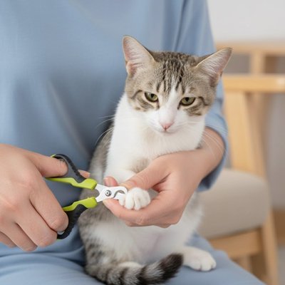 Coupe griffe chat utilisé sur les griffes d'un chat