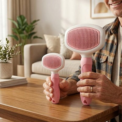 deux taille disponible Brosse chat poils longs