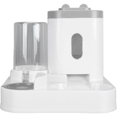 Distributeur Croquettes Chat - AquaPetFeeder™ - Gris - L'Univers Du Chat
