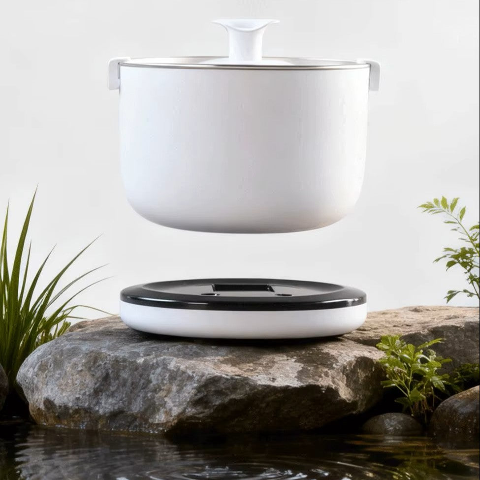 fontaine a eau pour chat cascade en inox avec batterie 