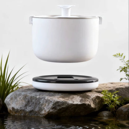 fontaine a eau pour chat cascade en inox avec batterie 