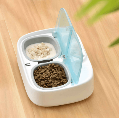 gamelle automatique chat ouverte