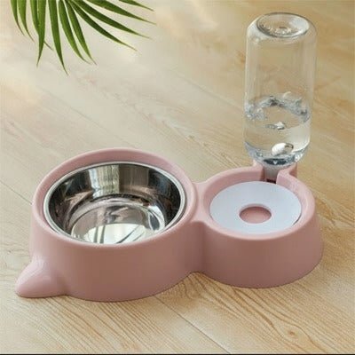 gamelle automatique chat rose