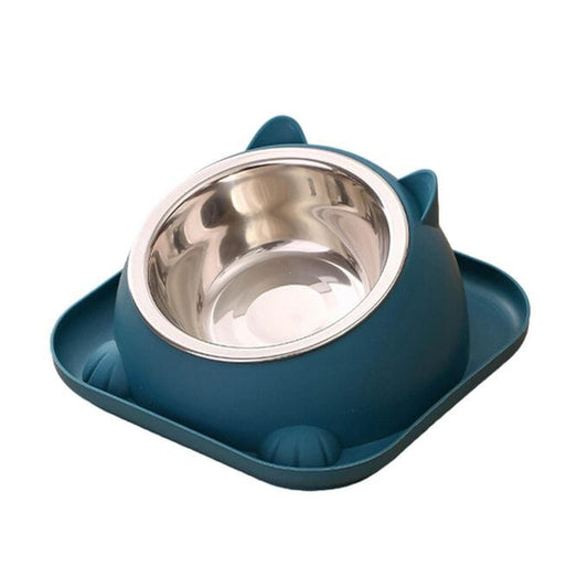 Gamelle Chat - CatTiltProof™ - Bleu - L'Univers Du Chat