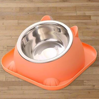 Gamelle Chat - CatTiltProof™ - Rose - L'Univers Du Chat