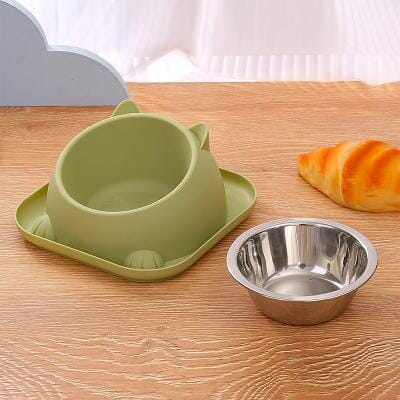 Gamelle Chat - CatTiltProof™ - Vert - L'Univers Du Chat