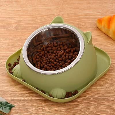 Gamelle Chat - CatTiltProof™ - Vert - L'Univers Du Chat