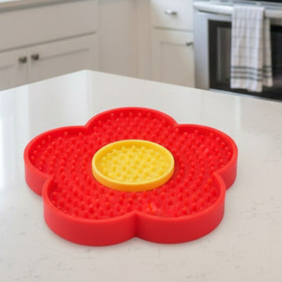 gamelles anti glouton chat rouge