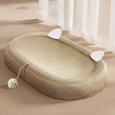  griffoir a chat avec des oreilles de chat