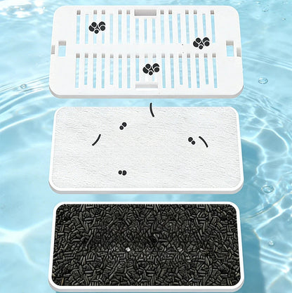 ingrédient du filtre fontaine a eau ceramique chat