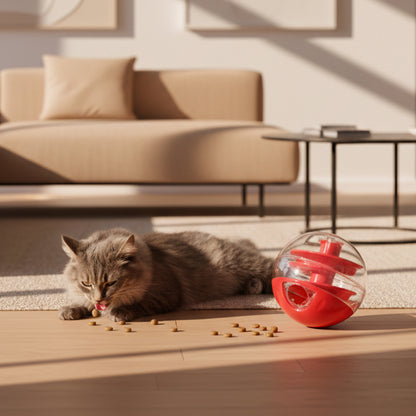 JOUET DISTRIBUTEUR DE CROQUETTES POUR CHAT | SmartBall™