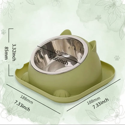 mesure de la gamelle chat