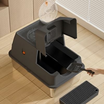 nettoyage facile de Bac à litière Chat