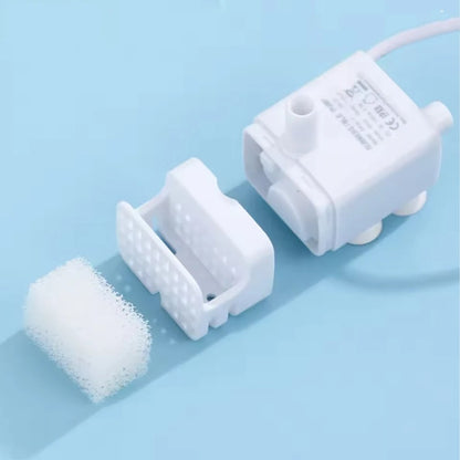 pompe filtre fontaine a eau pour chat