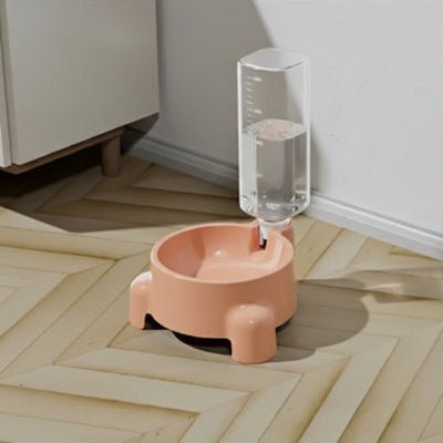 Présentation du Distributeur eau chat rose et vert