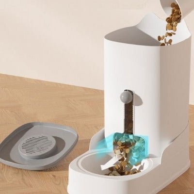 remplir distributeur croquettes chat distribution fluide