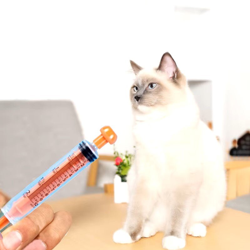 Seringue Alimentation - CatFeedingSyringe™ - Orange - L'Univers Du Chat