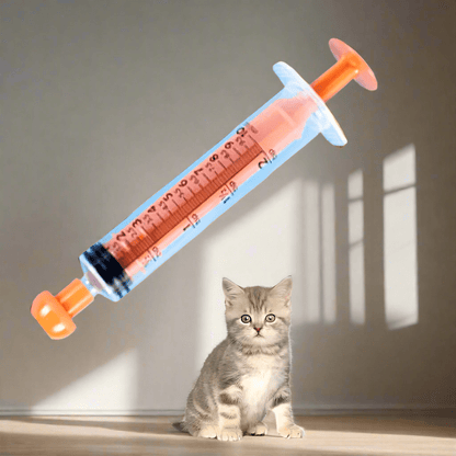 Seringue Alimentation - CatFeedingSyringe™ - Orange - L'Univers Du Chat