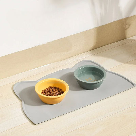 Tapis Silicone - WaterproofPetMat™ - Gris - L'Univers Du Chat