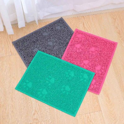 Variété de coloris pour tapis litière pour chat  